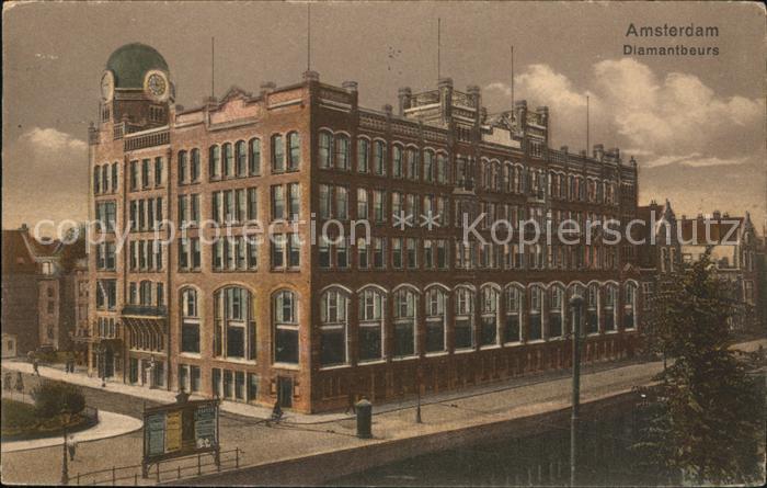 Amsterdam Niederlande Diamantbeurs Boerse