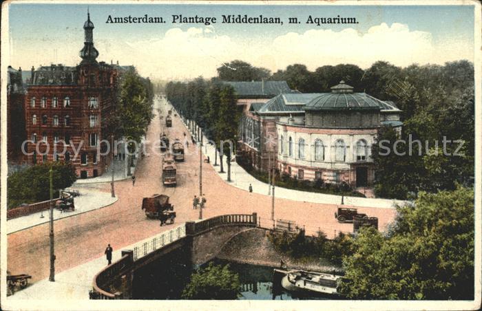 Amsterdam Niederlande Plantage Middenlaan Aquarium
