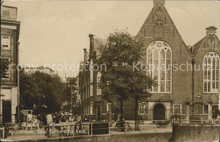 Amsterdam Niederlande Spui Luthersche Kerk