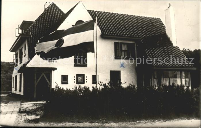 Wijk aan Zee Huize Henriette Vacantieoord Meisjesbond Fahne