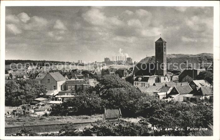 Wijk aan Zee Panorama Kirche