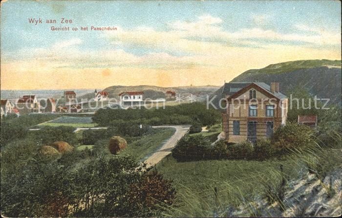 Wijk aan Zee Gezicht op het Paaschduin