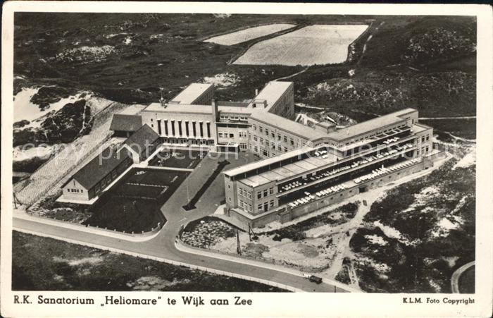 Wijk aan Zee RK Sanatorium Heliomare Fliegeraufnahme