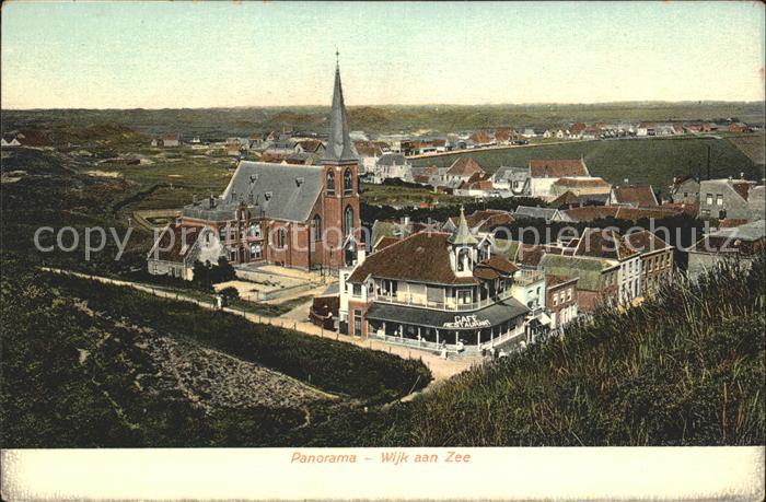 Wijk aan Zee Panorama Kirche