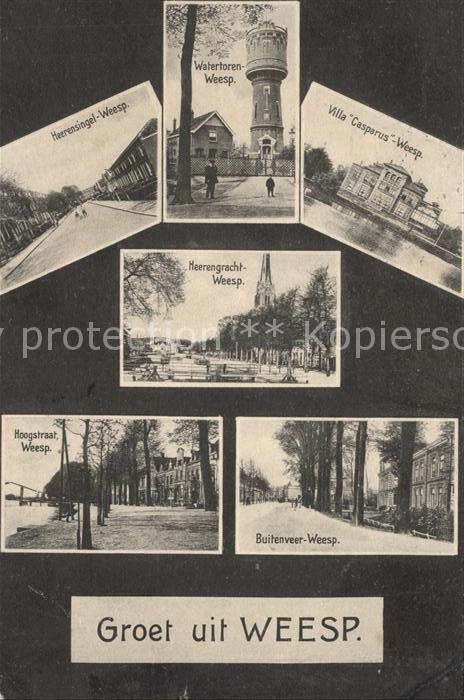 Weesp Heerensingel Villa Heerengracht Hoogstraat Buitenveer Watertoren