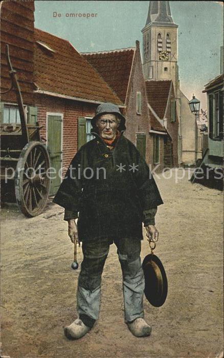 Zandvoort Holland Omroeper Typen