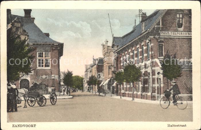 Zandvoort Holland Haltestraat