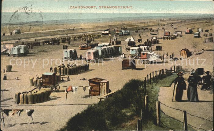 Zandvoort Holland Strandgezicht
