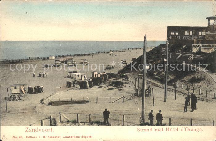 Zandvoort Holland Strand Hotel d Orange