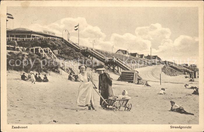 Zandvoort Holland Strandgezicht