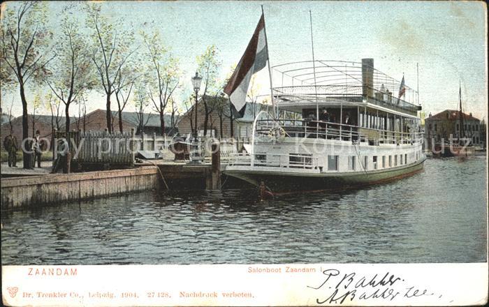 Zaandam Salonboot Zaandam I Ausflugsboot