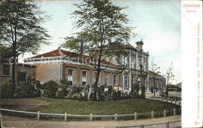 Zaandam Station Bahnhof