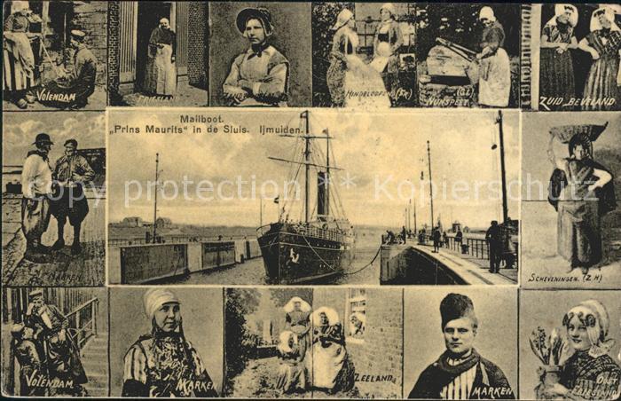 Ijmuiden Mailboat Prins Maurits in de Sluis Trac