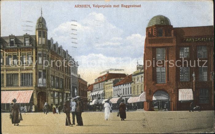 Arnhem Velperplein met Roggestraat
