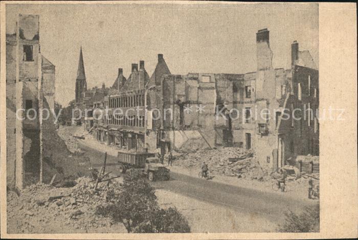 Arnhem 1945 Steenstraat Truemmer Weltkrieg