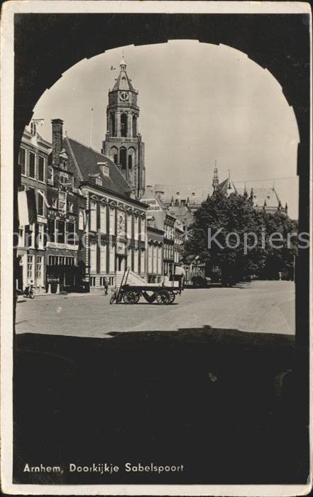 Arnhem Doorkijkje Sabelspoort