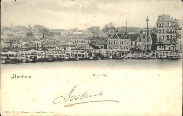 Arnhem Rijnbrug Rheinbruecke