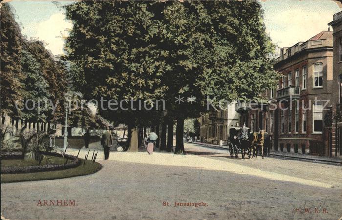 Arnhem St Janssingel Pferdekutsche