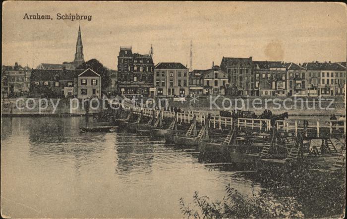 Arnhem Schipbrug Schiffsbruecke