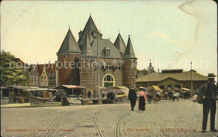 Amsterdam Niederlande Nieuwmarkt