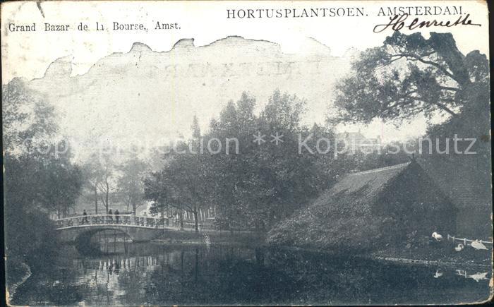 Amsterdam Niederlande Hortusplantsoen