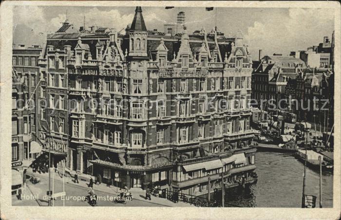 Amsterdam Niederlande Hotel de l'Europe