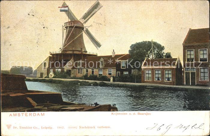 Amsterdam Niederlande Krijtmolen aan de Baarsjes Muehle