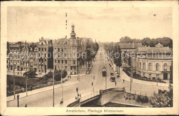 Amsterdam Niederlande Plantage Middenlaan