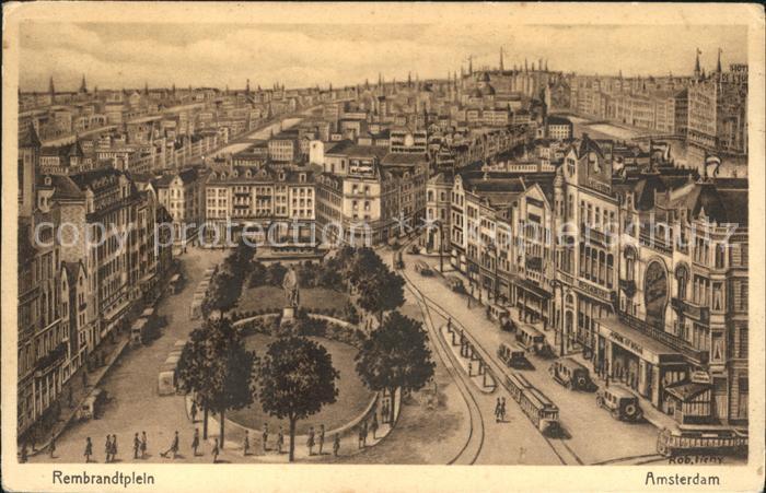 Amsterdam Niederlande Rembrandtplein