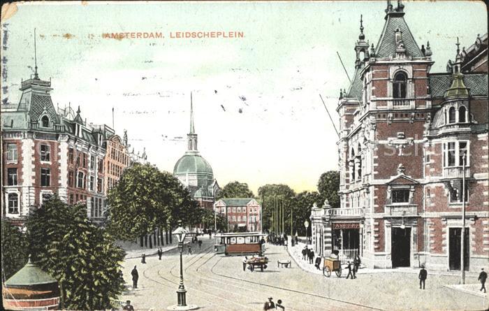 Amsterdam Niederlande Leidscheplein