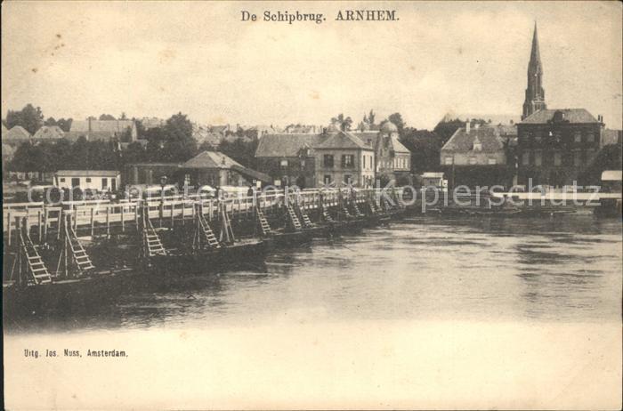 Arnhem Schipbrug Schiffsbruecke