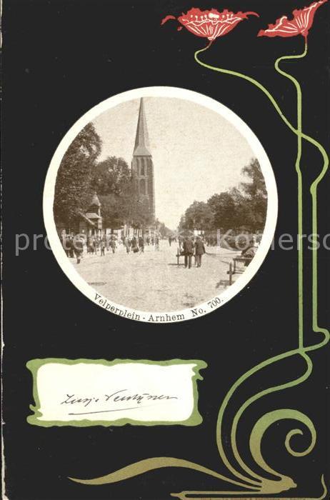 Arnhem Velperplein Kerk No. 700 Blume
