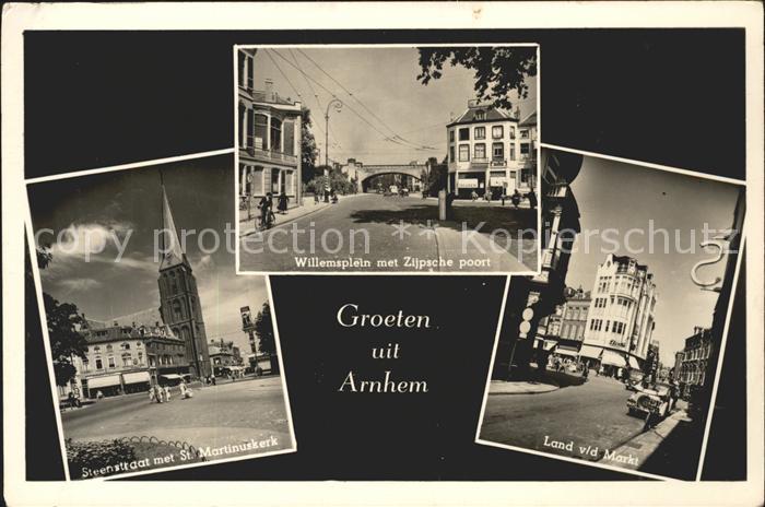 Arnhem Steenstraat St Martinuskerk Willemsplei