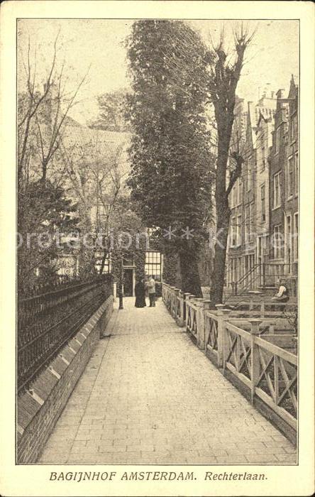 Amsterdam Niederlande Bagjnhof Rechterlaan