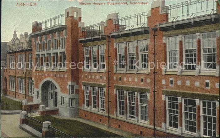 Arnhem Nieuwe Hoogere Burgerschool Schoolstraat