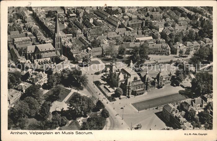 Arnhem Velperplein en Musis Sacrum Fliegeraufn