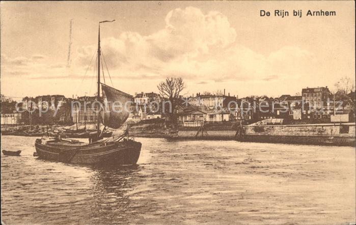 Arnhem De Rijn Rhein Schiff