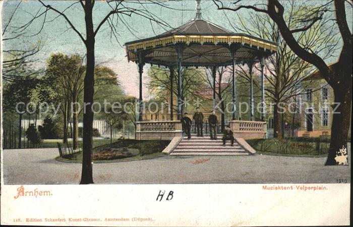 Arnhem Muziektent Velperplein Musikpavillon