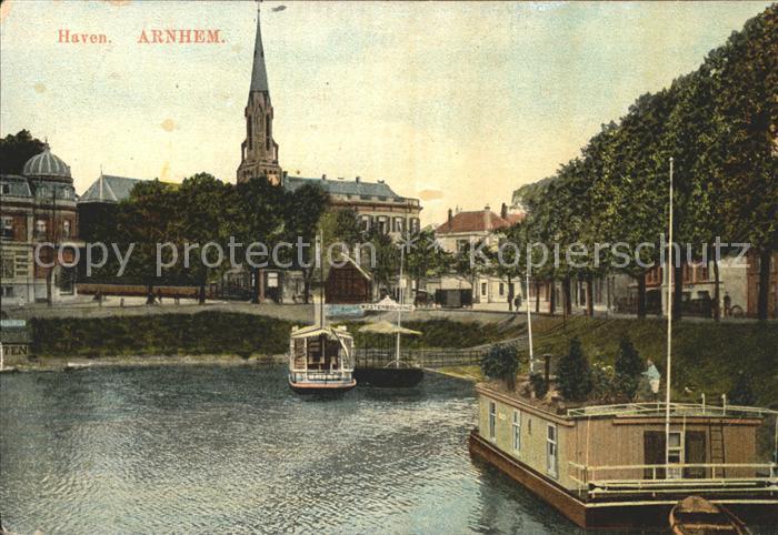 Arnhem Haven Hausboot Kirche