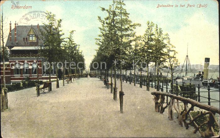 Rotterdam Belvedere in het Park Dampfer
