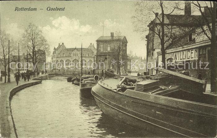 Rotterdam Goolvest Schiff