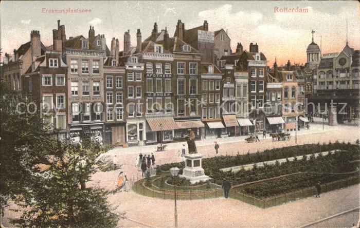 Rotterdam Erasmusplantsoen Monument Denkmal