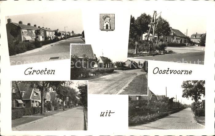 Oostvoorne Niederlande Teilansichten Strassenpartie