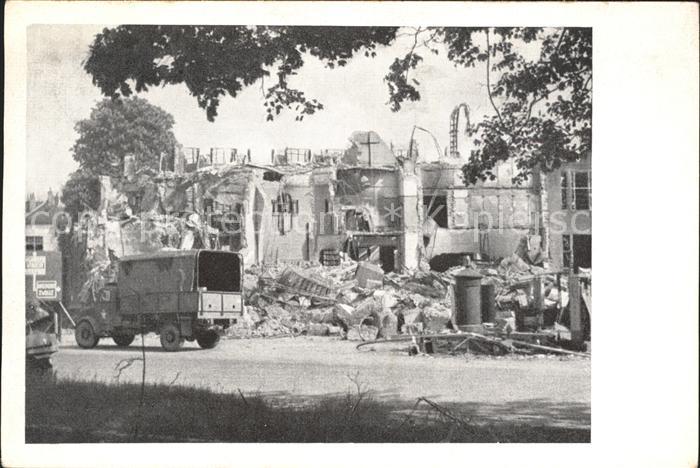 Arnhem Telefooncentrale Ruinen Weltkrieg