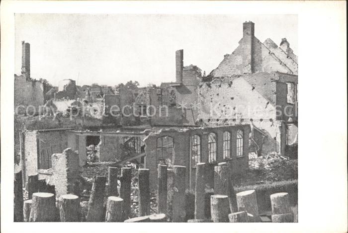 Arnhem Plattenburg Ruinen Weltkrieg