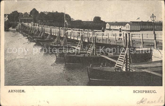 Arnhem Schipbrug Schiffsbruecke