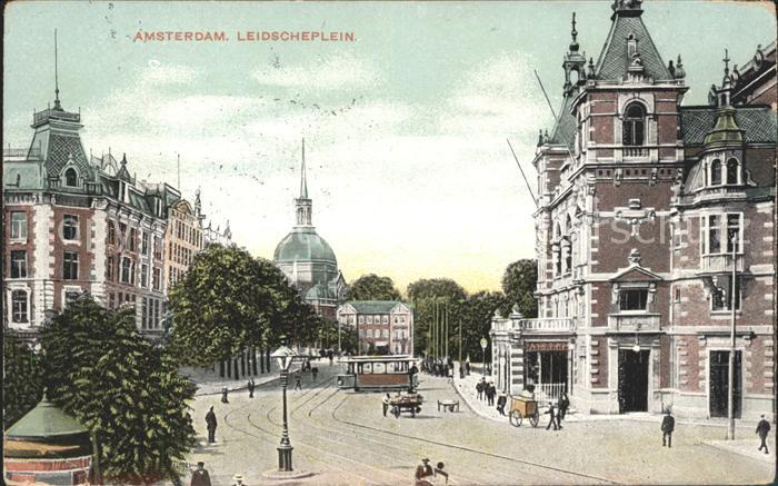 Amsterdam Niederlande Leidscheplein