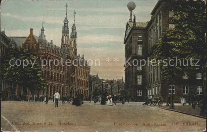 Amsterdam Niederlande Postkantoor Kon. Paleis