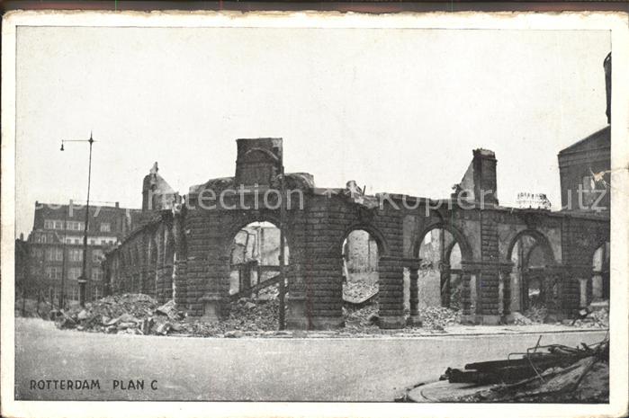 Rotterdam Plan C Ruinen Weltkrieg