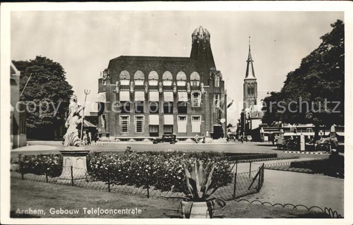 Arnhem Gebouw Telefooncentrale Denkmal
